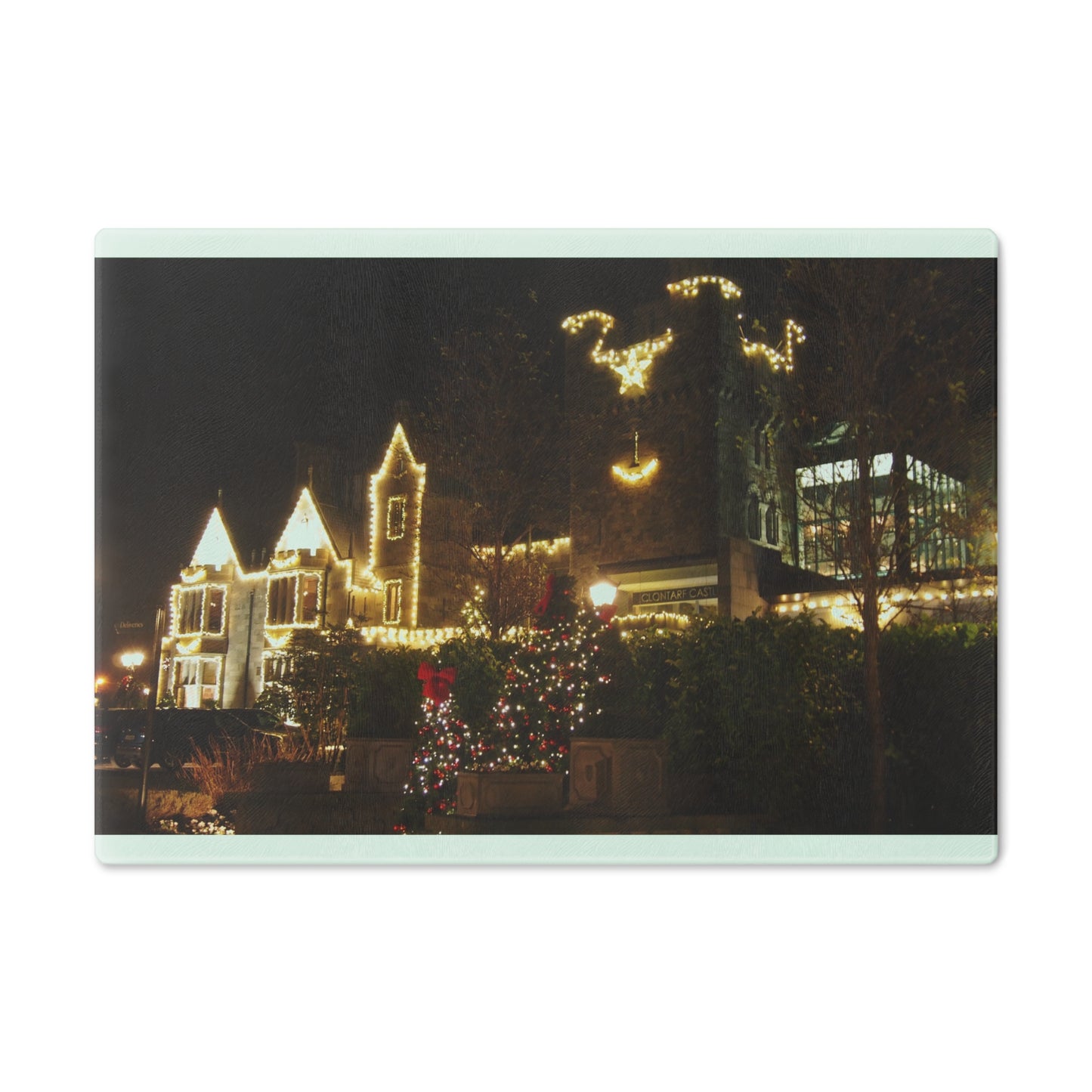 Christmas Castle: Cutting Board