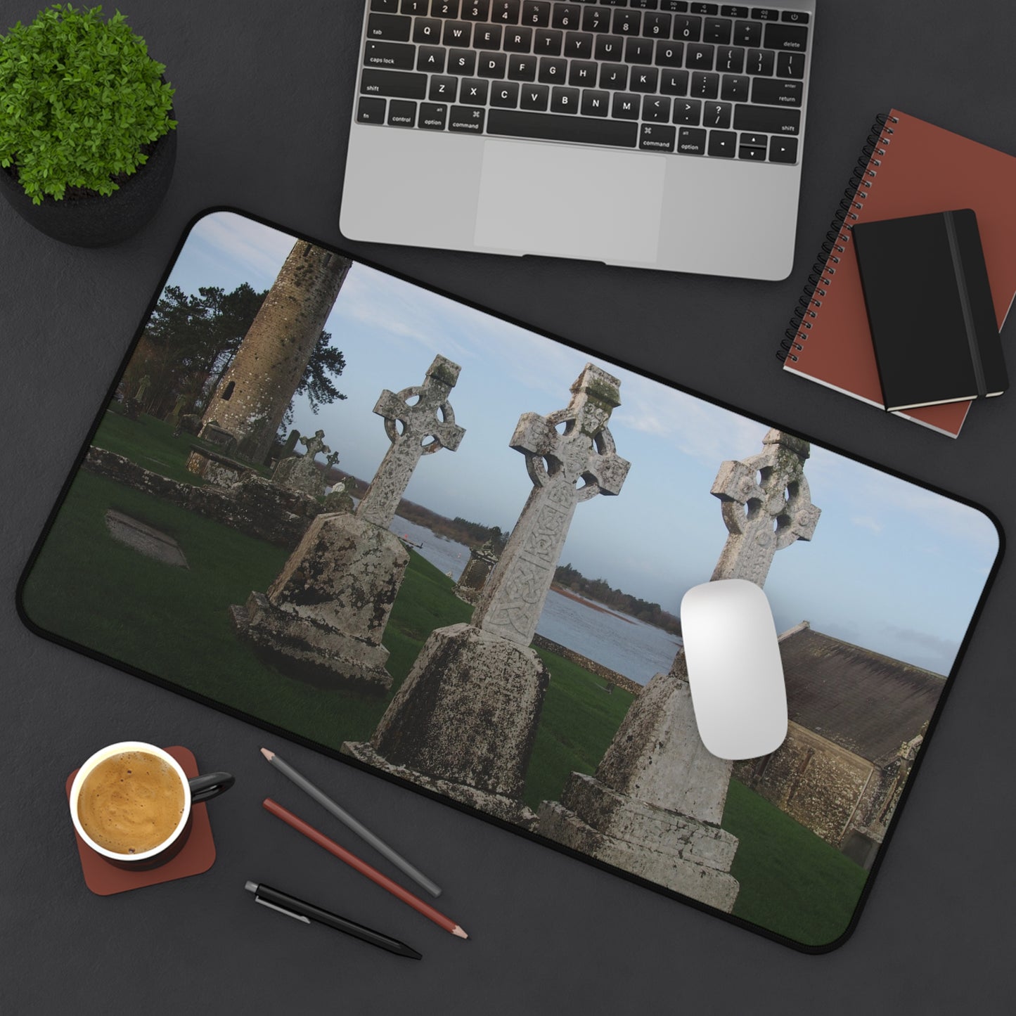 Crosses Older Then the Pyramids: Desk Mat