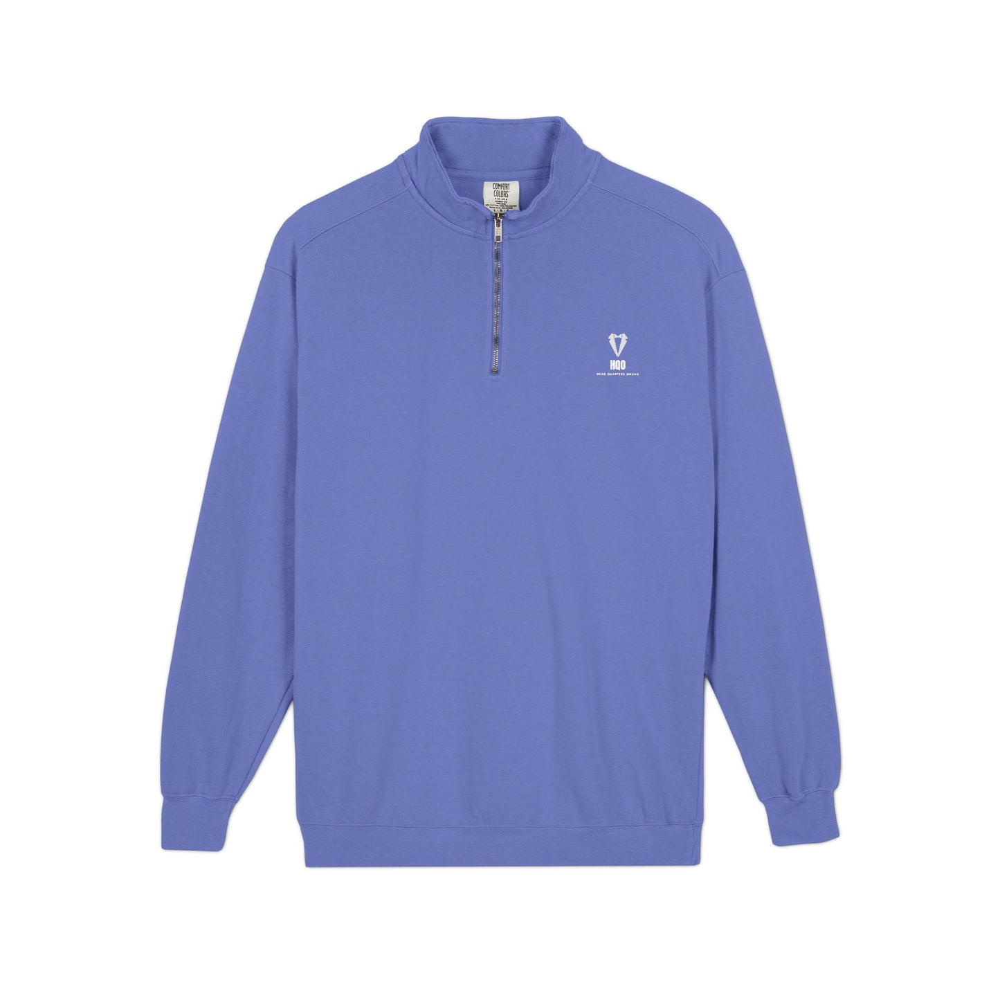 Quarter-Zip Sweatshirt — The Rices Podcast Logo Pullover