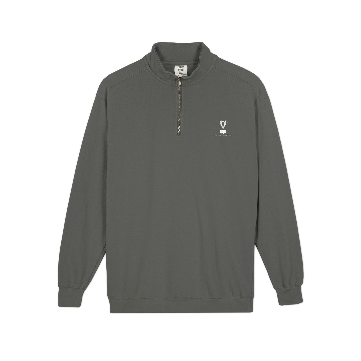 Quarter-Zip Sweatshirt — The Rices Podcast Logo Pullover