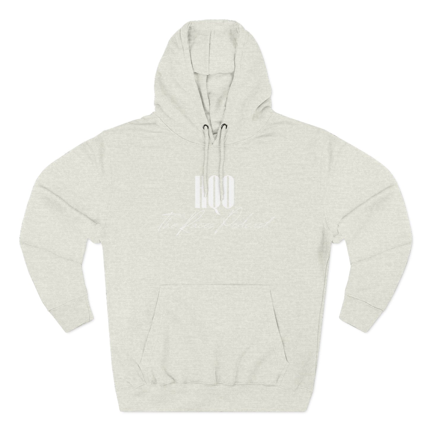 R.A.C.E.S. Podcast Hoodie — 'HQQ The Races Podcast' Fleece Pullover