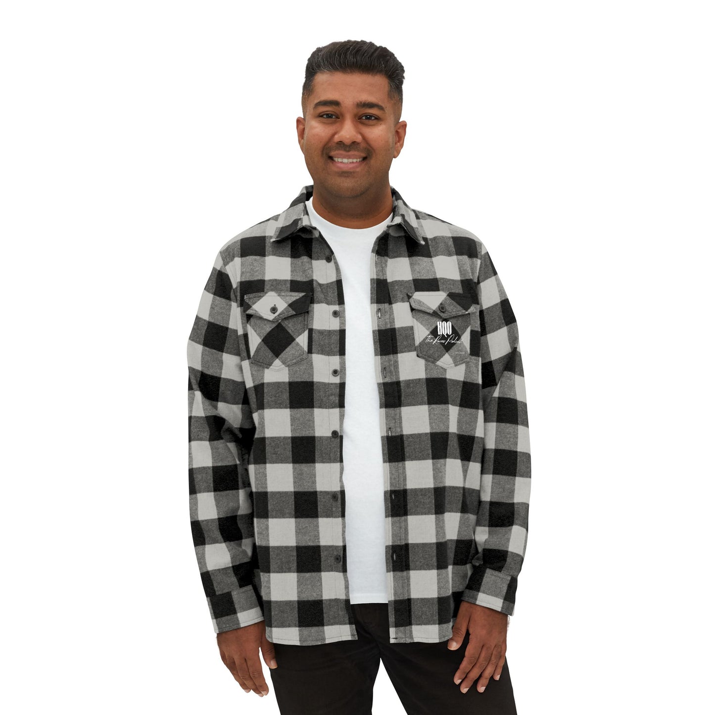 Cozy Unisex HQO Flannel Shirt, Perfect for Fall, Casual Wear, Outdoor Adventures, Gifting for Holidays, Layering Staple