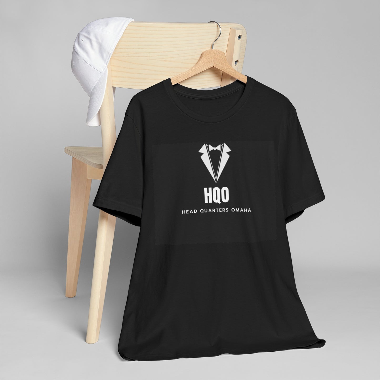 HQO black LOGO: Unisex Jersey T-Shirt