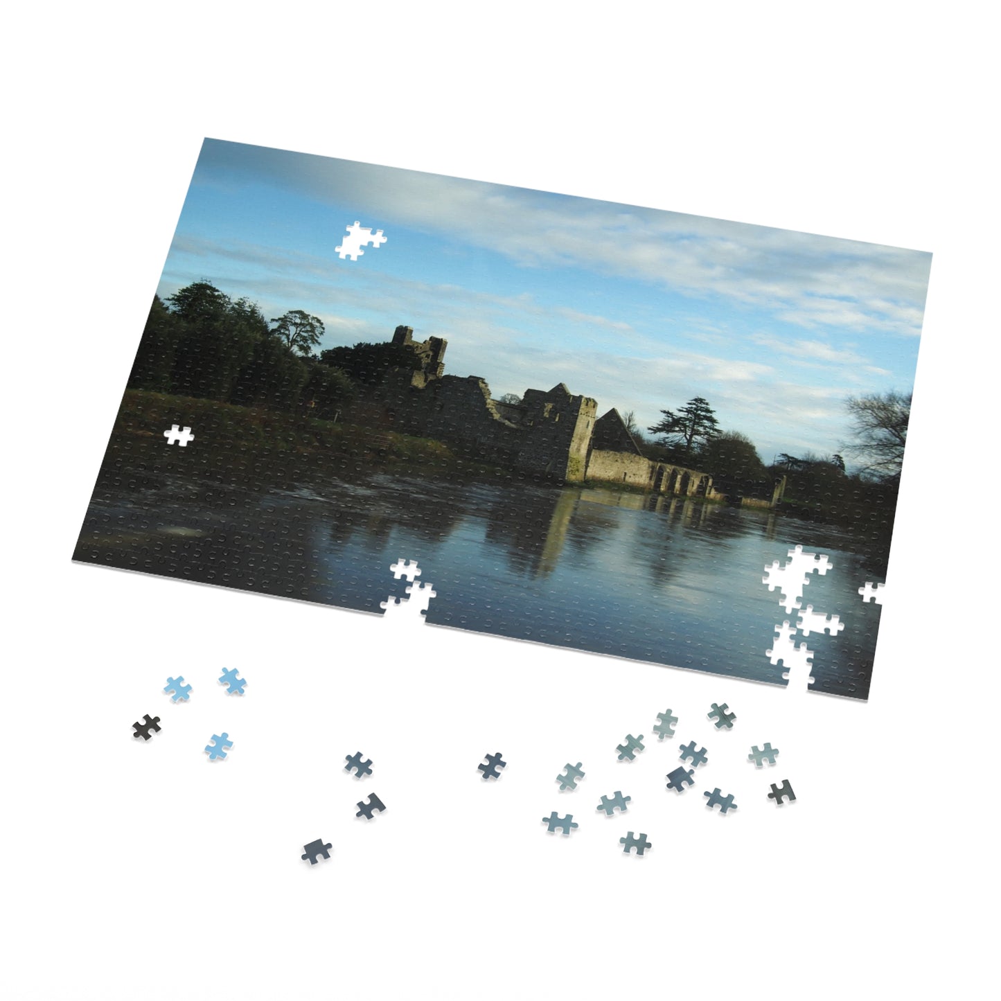 Jigsaw Puzzle with Tin