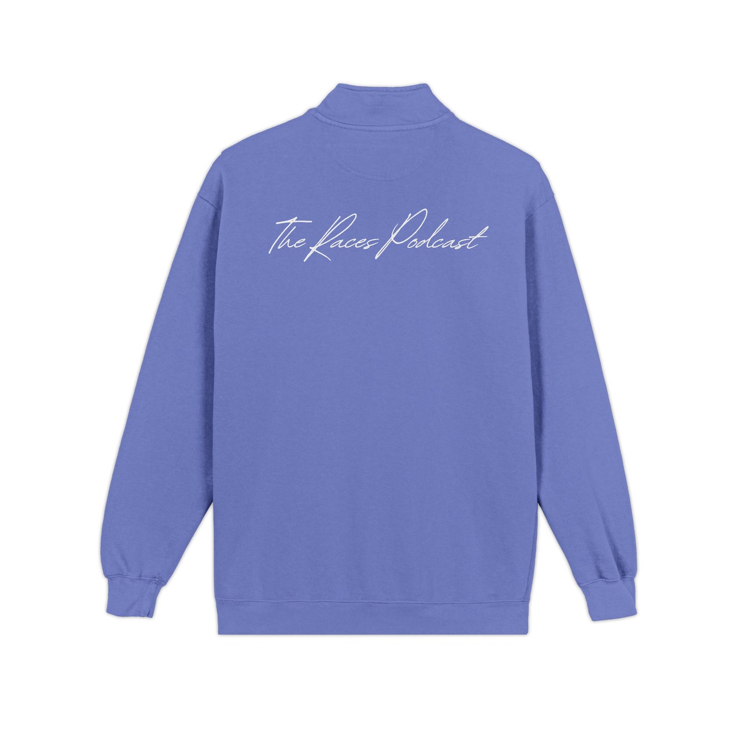 Quarter-Zip Sweatshirt — The Rices Podcast Logo Pullover