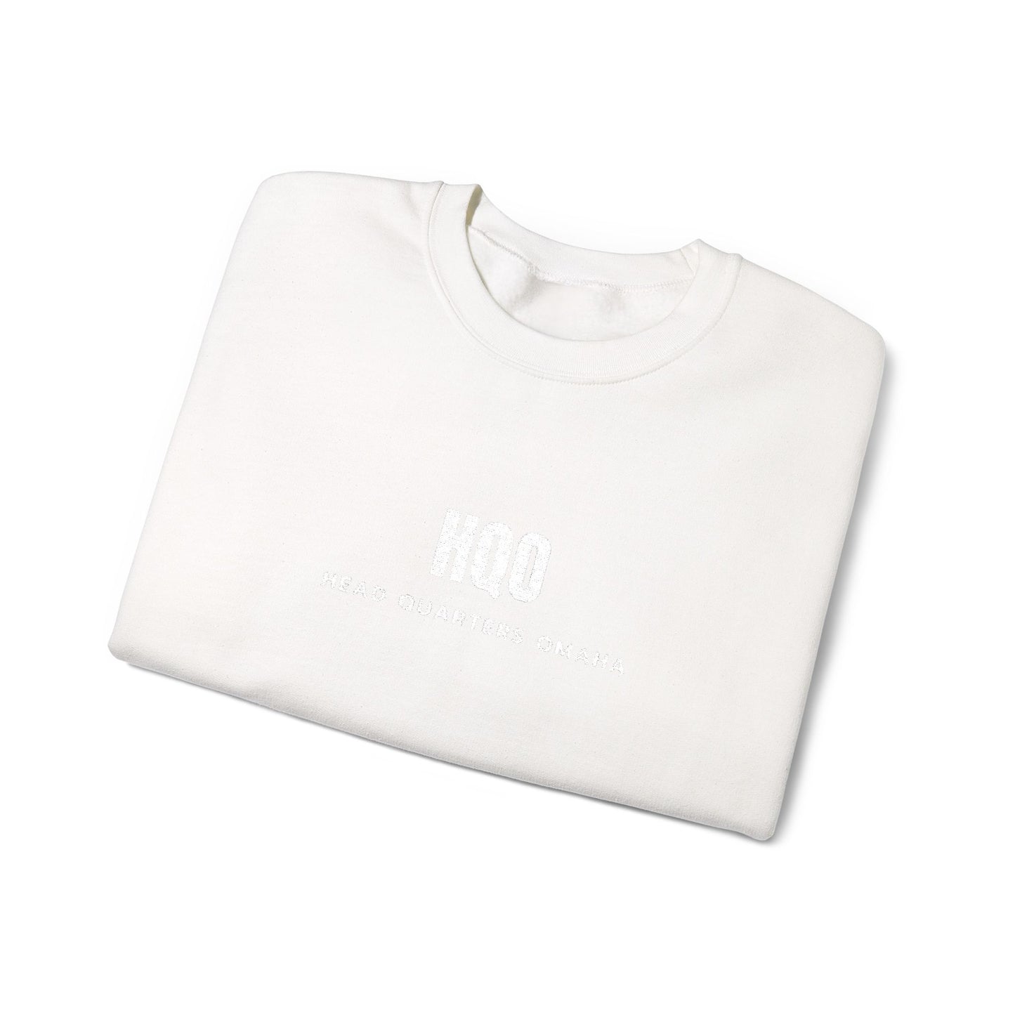 Minimal 'K9' Crewneck Sweatshirt — White Dog Lover Pullover