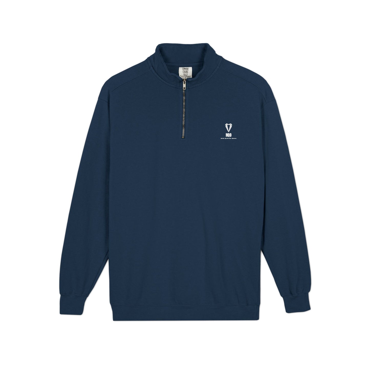 Quarter-Zip Sweatshirt — The Rices Podcast Logo Pullover