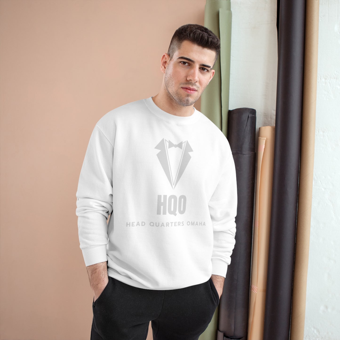 HQO Logo Sweatshirt - Dope Champion Design