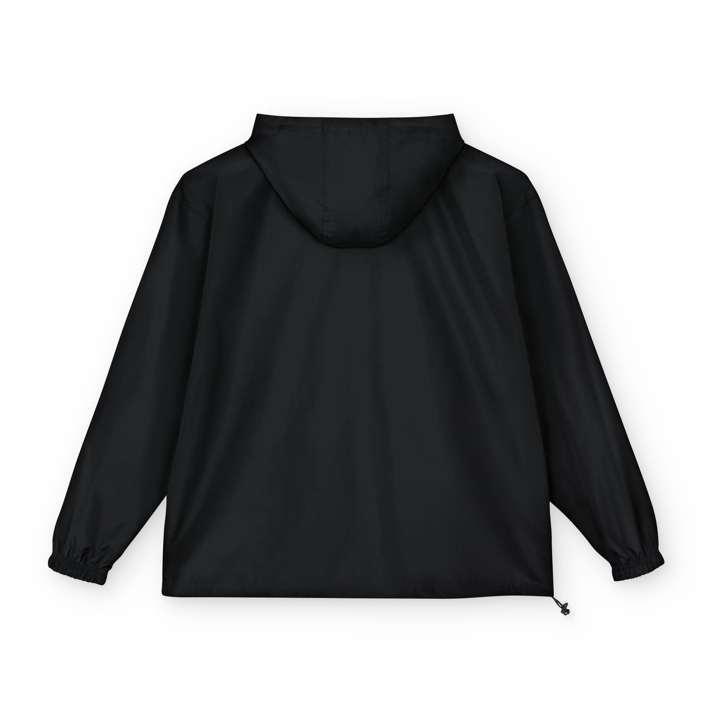 HOQ: Packable Anorak Jacket — Small White Lion Graphic