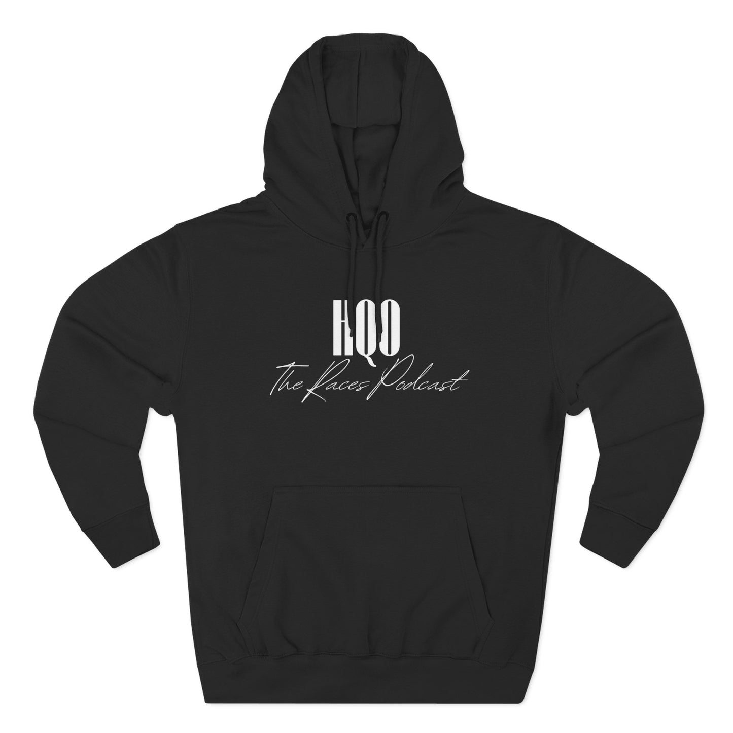 R.A.C.E.S. Podcast Hoodie — 'HQQ The Races Podcast' Fleece Pullover