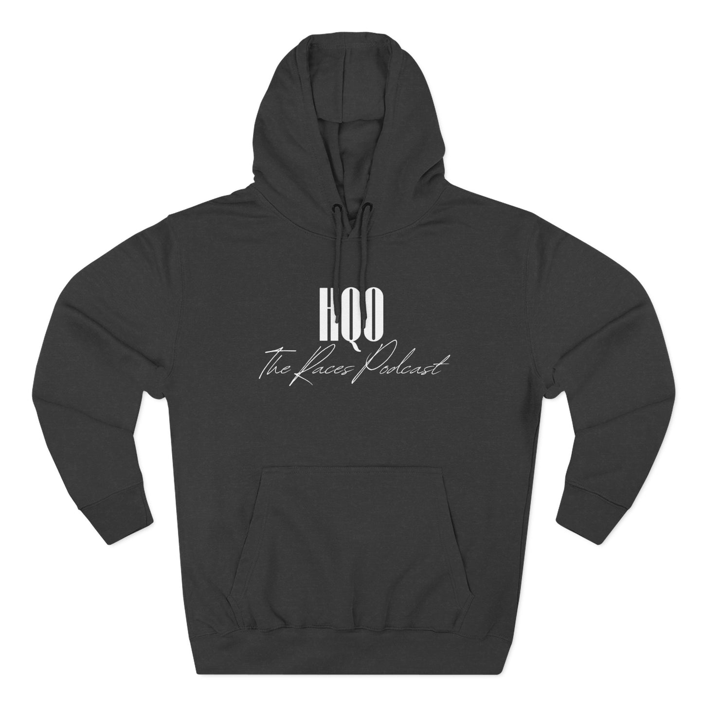 R.A.C.E.S. Podcast Hoodie — 'HQQ The Races Podcast' Fleece Pullover