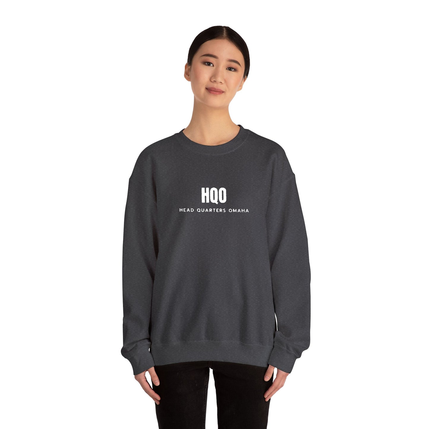 Minimal 'K9' Crewneck Sweatshirt — White Dog Lover Pullover
