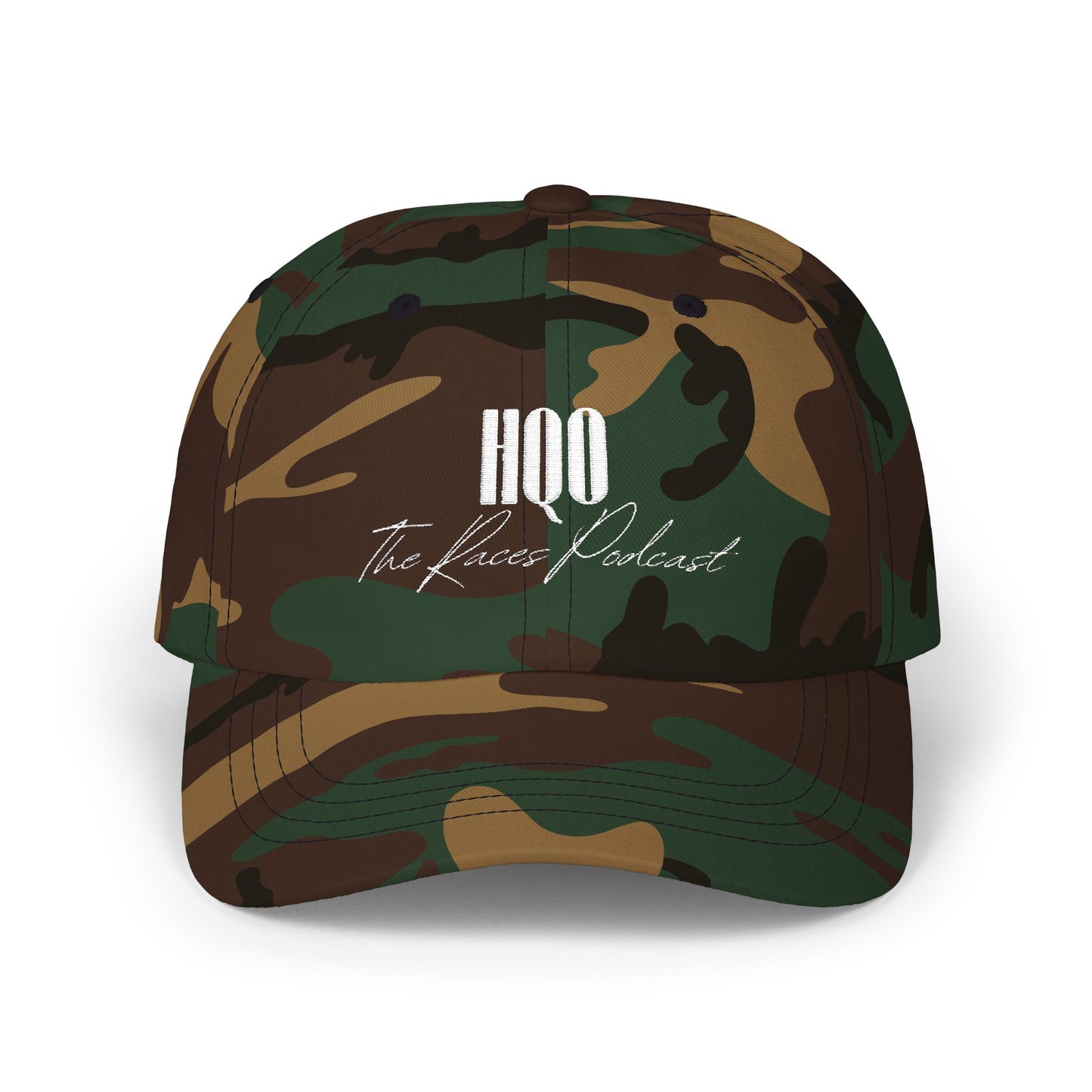 Classic Dad HQO; The Races Podcast hat - Casual Style Hat for Everyday Wear, Great for Father's Day, Birthday Gifts, Family Gatherings, Outdoor Activities, [...]